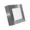 P/O SQUARE NM CEILING LED SLIMPANEL 20W4000K 1460Lm230V 225X225Ra80 NIKI2040SNM