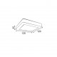 P/O SQUARE W CEIL.LED SLIMPANEL 8W 3000K 490Lm 230V 120X120 Ra80 NIKI830SW P/O SQUARE W CEIL.LED SLIMPANEL 8W 3000K 490Lm 230V 120X120 Ra80 NIKI830SW
