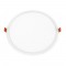 P/O LED PANEL WHITE ROUND CEIL. 22W 3000K 2070Lm  Φ225 230V AC Ra80 STRON2230RW