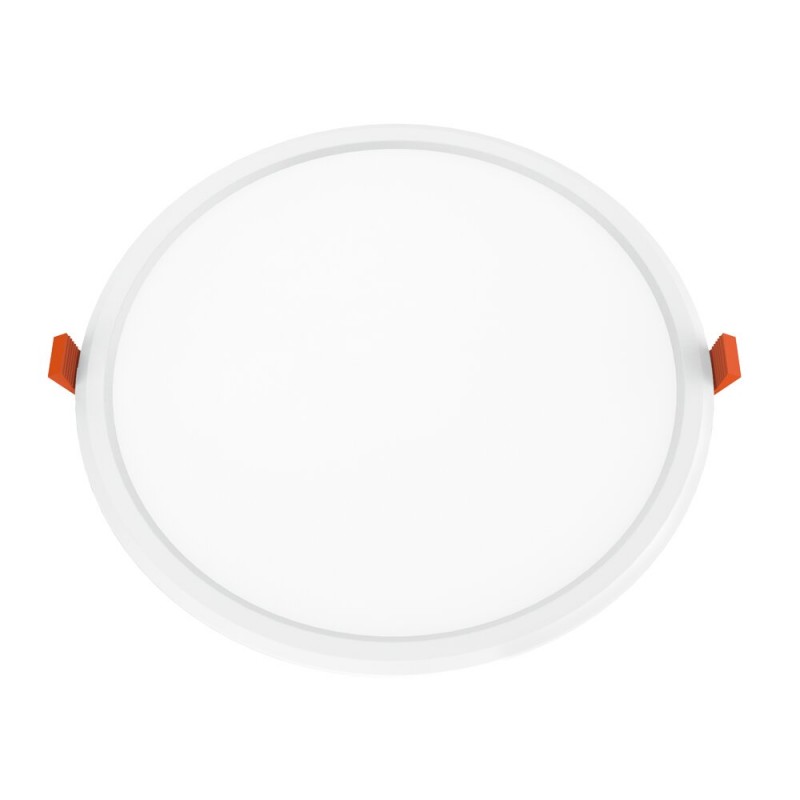 P/O LED PANEL WHITE ROUND CEIL. 22W 3000K 2070Lm Φ225 230V AC Ra80 STRON2230RW P/O LED PANEL WHITE ROUND CEIL. 22W 3000K 2070Lm Φ225 230V AC Ra80 STRON2230RW