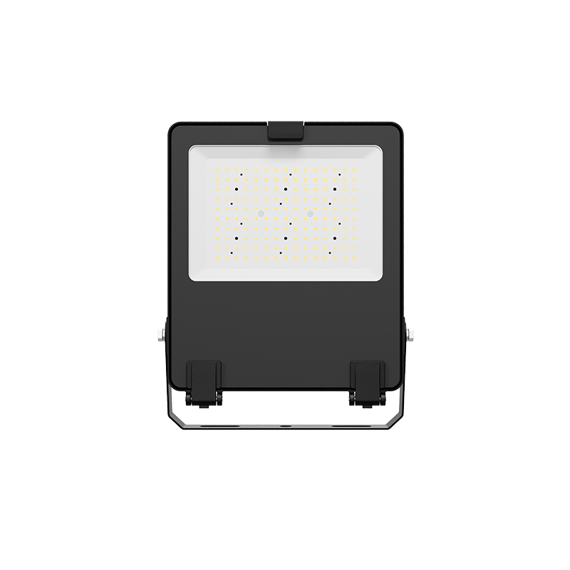 LED FLOODLIGHT 100-277V AC 100W 6000K CRI>70 155lm/W 110° IP66 IK08 5 YEARS VADER10060