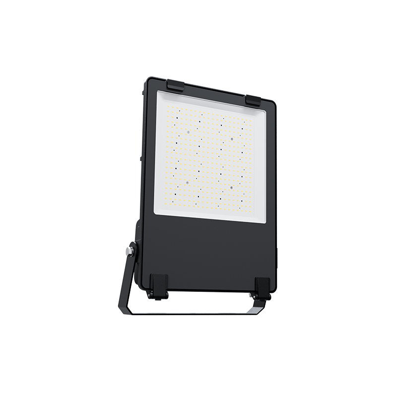 LED FLOODLIGHT 100-277V AC 200W 6000K CRI>70 155lm/W 110° IP66 IK08 5 YEARS VADER20060