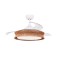 CEILING FAN DIM MAT WHITE 3 BLADES PC TIMER REMOTE CONTROL 36W CCT 35W FANRX42645