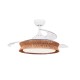 CEILING FAN DIM MAT WHITE 3 BLADES PC TIMER REMOTE CONTROL 36W CCT 35W FANRX42645 CEILING FAN DIM MAT WHITE 3 BLADES PC TIMER REMOTE CONTROL 36W CCT 35W FANRX42645