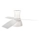 CEILING FAN DIM MAT WHITE 3 BLADES AGAINST PLATE TIMER REMOTE CONTROL 22W CCT 35W FANRX44041W