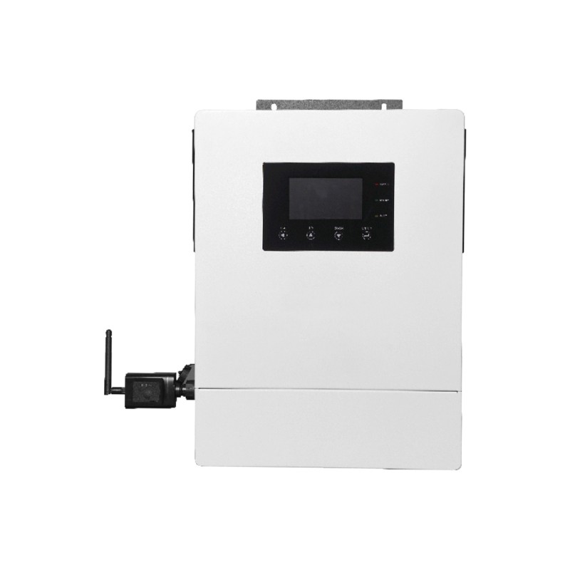 OFF GRID INVENTOR PURE SEMINO WIFI 6200W 48VDC WITH INTEGRATED MPPT 100A CHARGE REGULATOR PVIN6200K