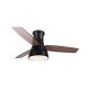 CEILING FAN DIM MAT BLACK 3 BLADES AGAINST PLATE TIMER REMOTE CONTROL 22W CCT 35W FANRX44041B