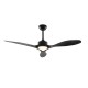 CEILING FAN DIM BLACK WITH 3 BLADES ABS REMOTE CONTROL & TIMER LED 24W 2400L DC 45W 1320mm FANGS424B