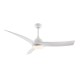 CEILING FAN DIM WHITE WITH 3 BLADES ABS REMOTE CONTROL & TIMER LED 24W 2400L DC 45W 1320mm FANGS419W