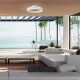 CEILING FAN DIM WHITE WITH 5 BLADES ABS REMOTE CONTROL&TIMER LED 30W 3100L DC 15W 500mm FAN32314510