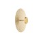 LOFTY-WALL LAMP SAND GOLD ALUMINIUM LED SMD 8W 2700Κ 560LM IP20 Φ300x113mm BD379A300CGD