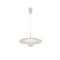 LOFTY- PENDANT LAMP SAND GOLD ALUMINIUM LED SMD 12W 2700Κ 912LM IP20 Φ450x1500mm BD379A450PWH