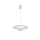 LOFTY- PENDANT LAMP SAND GOLD ALUMINIUM LED SMD 12W 2700Κ 912LM IP20 Φ450x1500mm BD379A450PWH
