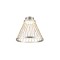 VENTI- CEILING LAMP BRUSHED GREY/LIGHT CHAMPANE ALUMINIUM LED SMD 20W CCT SWITCH 1260LM IP20 Φ400x345mm BD343400CGC