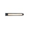 IMPERIAL-WALL LAMP SAND BLACK ALUMINIUM LED SMD 9W  3000K 405LM IP20 400x78x60mm BD374400WBK