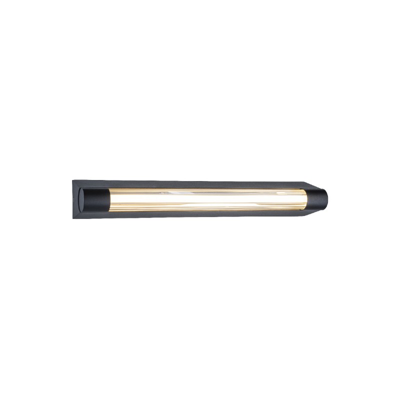 IMPERIAL-WALL LAMP SAND BLACK ALUMINIUM LED SMD 9W  3000K 405LM IP20 400x78x60mm BD374400WBK