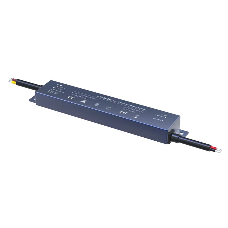 POWER SUPPLY WATERPROOF 24V 300W 12.5A IP67 WP300CV24