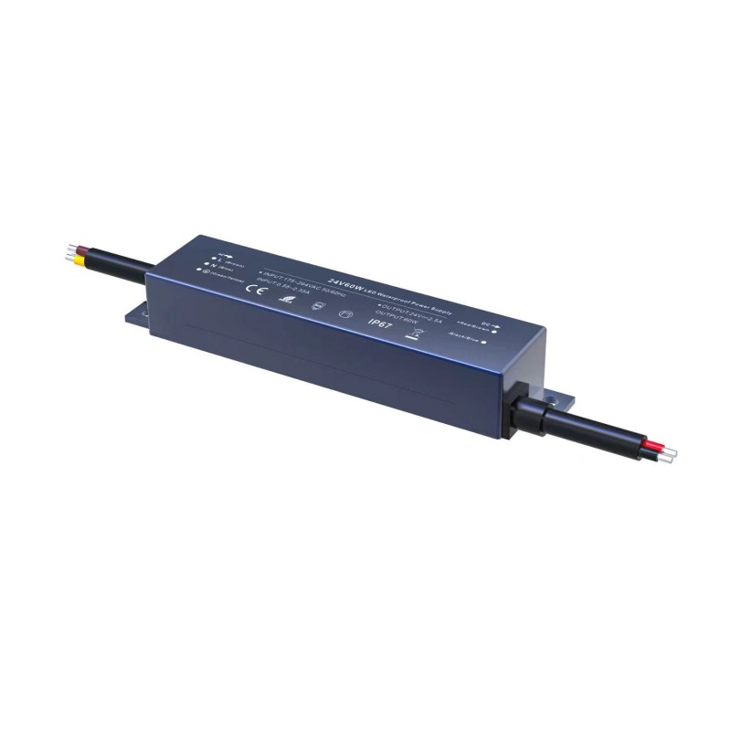POWER SUPPLY WATERPROOF 24V 60W 2.5A IP67 WP60CV24