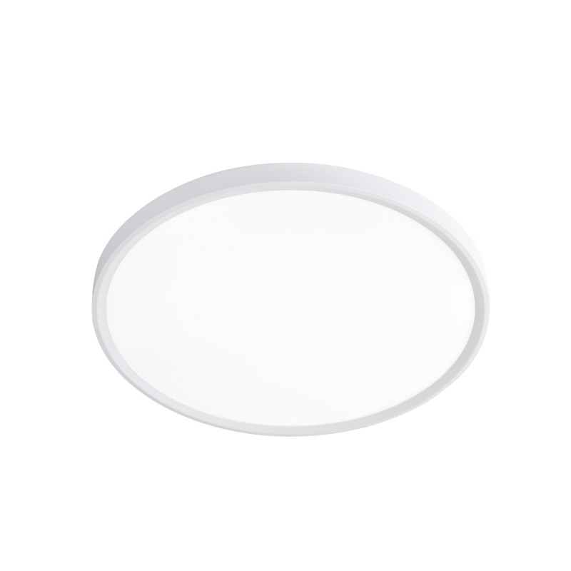 LED CEILING LIGHT WHITE ROUND 170-265V AC 18W 3CCT 1800LM Ra80 Φ230x25mm IP40 VEL18CCTW