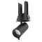 AI META II RECESSED BLACK ALUMINUM SPOT WITH DUAL SENSOR & BLUETOOTH 30W CCT 220–240V 36° D80×160mm 4TR097D41