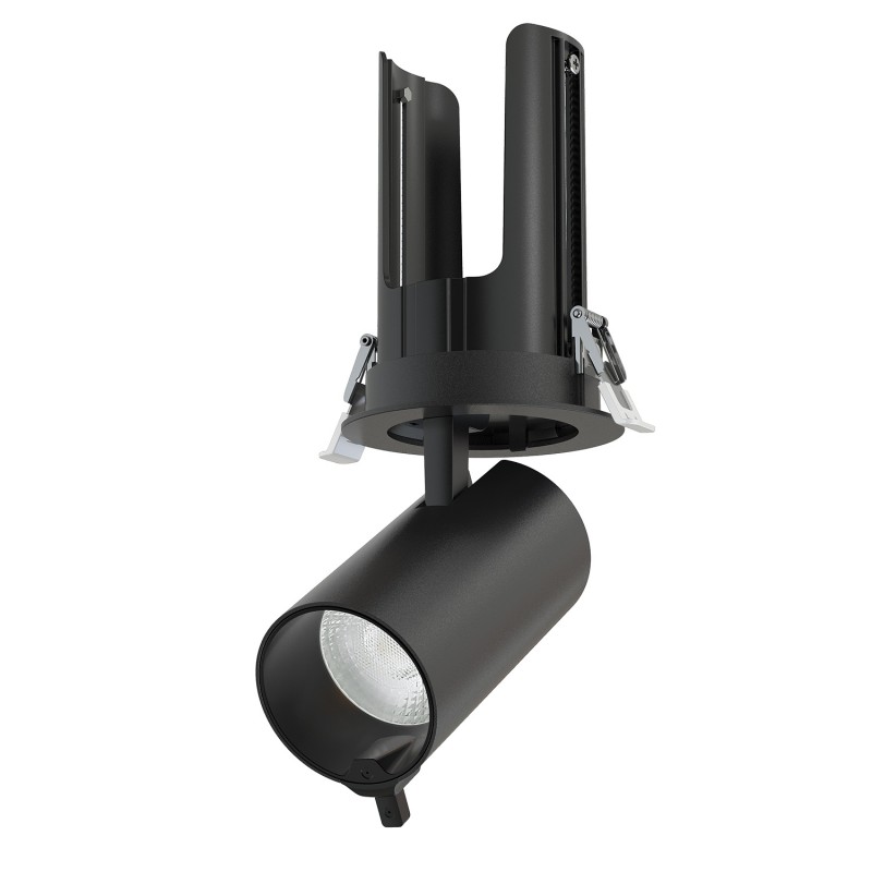 AI META II RECESSED BLACK ALUMINUM SPOT WITH DUAL SENSOR & BLUETOOTH 30W CCT 220–240V 36° D80×160mm 4TR097D41