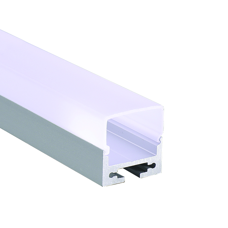 PEND ALUMINUM PROFILE WITH OPAL PC DIFFUSER 2m/pc P28NU