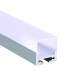 PEND ALUMINUM PROFILE WITH OPAL PC DIFFUSER 2m/pc P28NU