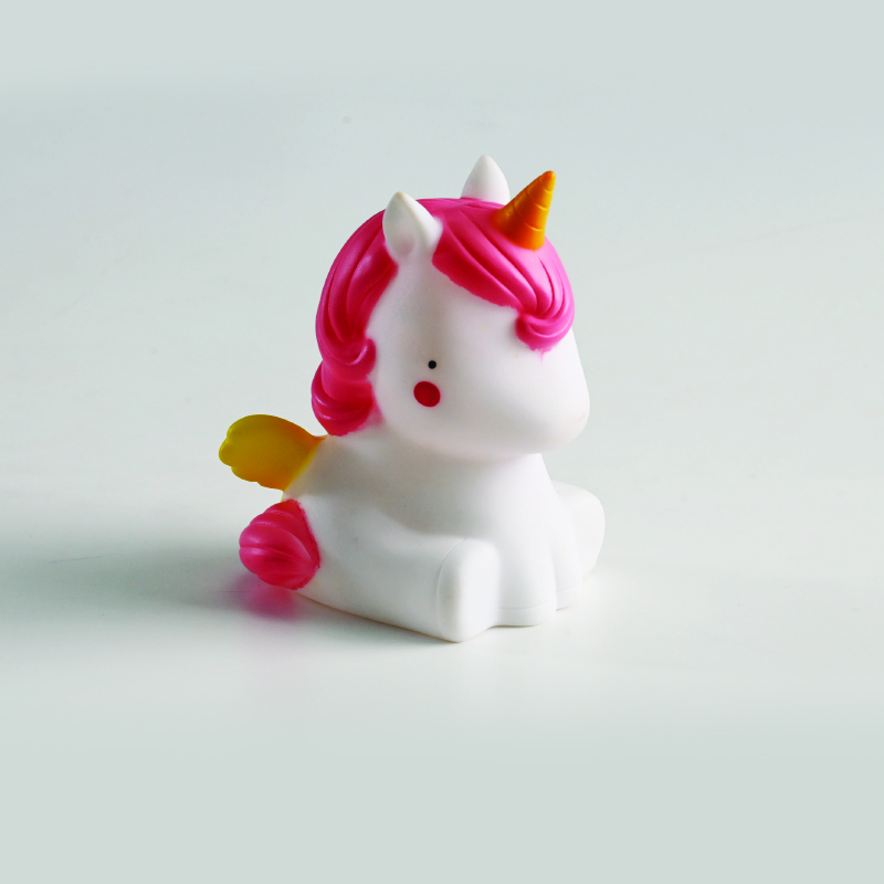 UNICORN 1 MULTICOLOR COLOR CHANGING LED NIGHT LIGHT BATT 3xLR44 (INCL)  IP20 11.5 8 12.5cm X0719787
