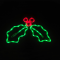MISTLETOE 60 LED MOTIF 2,5m 2-WIRE ROPE LIGHT,RED amp GREEN STEADY IP65 45 32cm 1.5m  LEAD WIRE X08603527