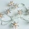 STARDUST 10 LED STRING LIGHTS WW BATT 2XAA (NOT INCL) IP20 1,35m 30cm TRANS LEAD CABLE X09101121
