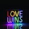 LOVE WINS 120 NEON LED USB CABLE 2m MULTICOLOR IP20 31 4,6 19cm X131203718