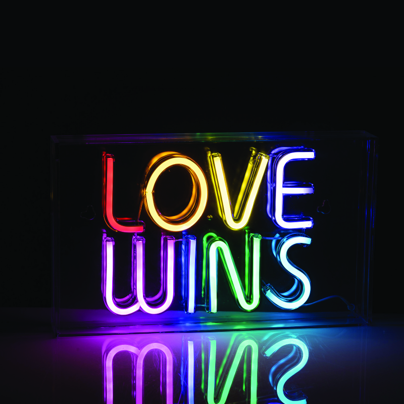 LOVE WINS 120 NEON LED USB CABLE 2m MULTICOLOR IP20 31 4,6 19cm X131203718 LOVE WINS 120 NEON LED USB CABLE 2m MULTICOLOR IP20 31 4,6 19cm X131203718