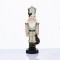 NUTCRACKER RESIN SOLDIER WITH MISTLETOE  CHAMPAGNE 35cm X1535108