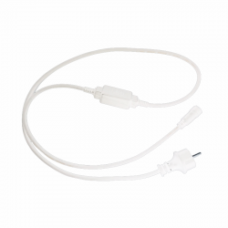 PLUG LEAD WHITE CABLE amp CONNECTOR FOR MOTIF LED 2-WIRE ROPE LIGHT, IP44, 1.5m XCONPLUGLED150W PLUG LEAD WHITE CABLE amp CONNECTOR FOR MOTIF LED 2-WIRE ROPE LIGHT, IP44, 1.5m XCONPLUGLED150W