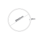 OLAN SAND BLACK CIRCULAR ALUMINUM PROFILE WITH PC OPAL DIFFUSER Φ800MM P3908C