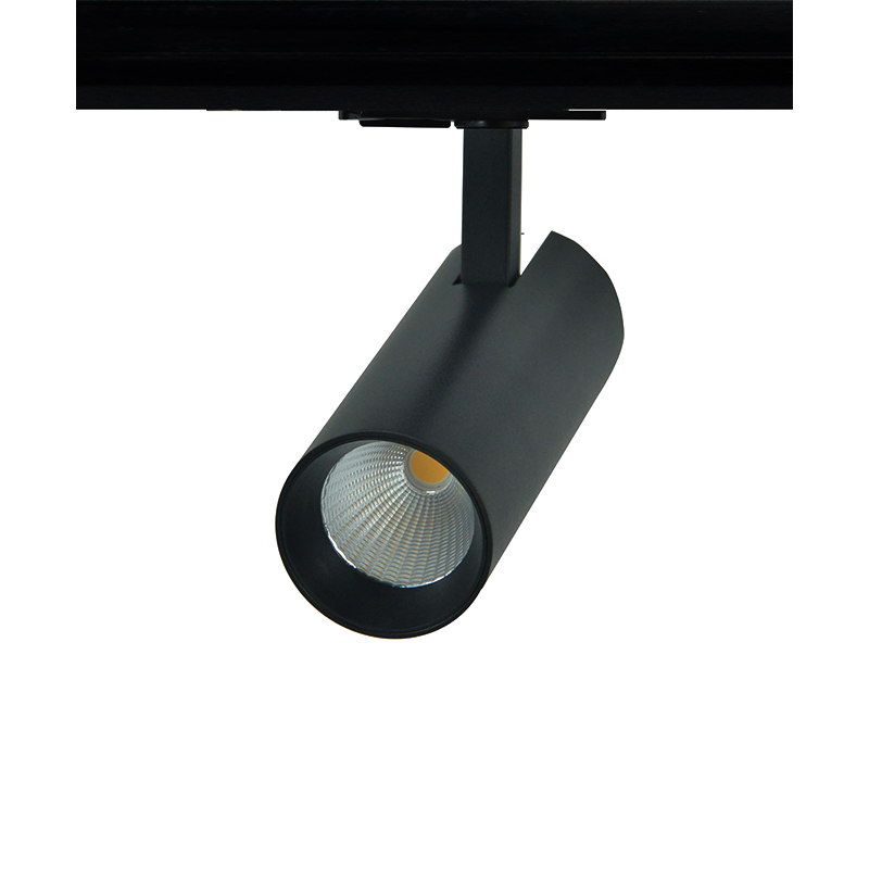 ΑΜΜΩΔΕΣ ΜΑΥΡΟ LED ΣΠΟΤ ΡΑΓΑΣ 10W 3000K 1-PHASE 36° 1000LM 230V AC Ra80 Φ55 153MM 5YRS SOLINE1030B2