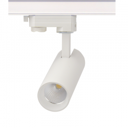 ΑΜΜΩΔΕΣ ΛΕΥΚΟ LED ΣΠΟΤ ΡΑΓΑΣ 10W 3000K 3-PHASE 36° 1000LM 230V AC Ra80 Φ55 153MM 5YRS SOLINE1030W4 ΑΜΜΩΔΕΣ ΛΕΥΚΟ LED ΣΠΟΤ ΡΑΓΑΣ 10W 3000K 3-PHASE 36° 1000LM 230V AC Ra80 Φ55 153MM 5YRS SOLINE1030W4