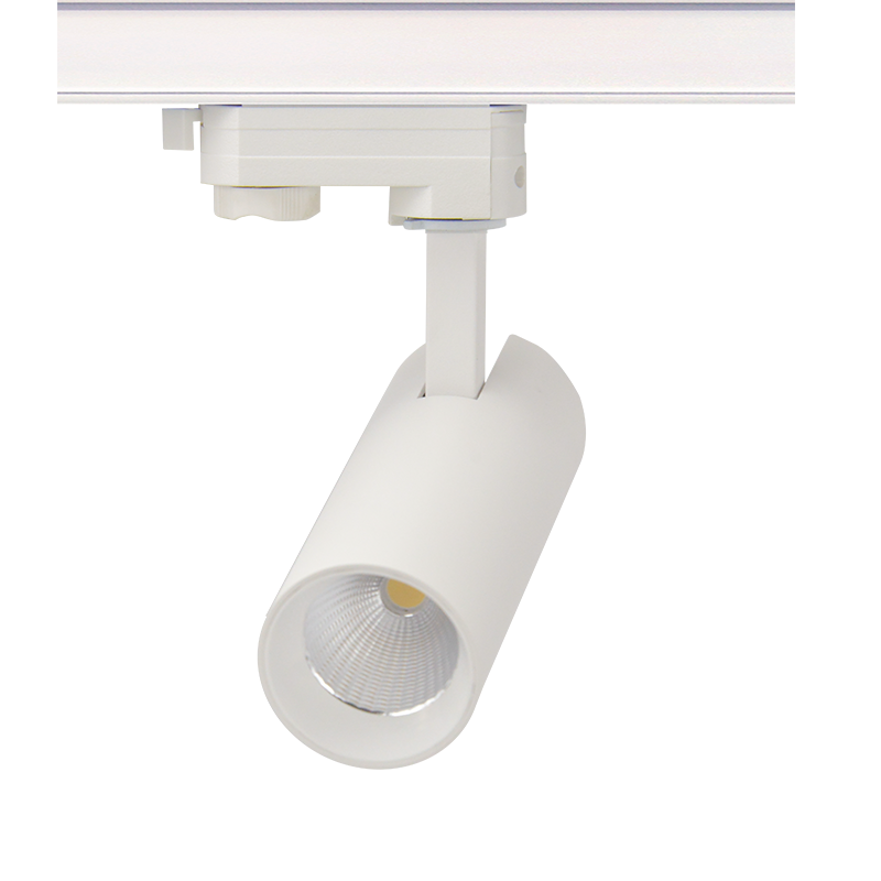 ΑΜΜΩΔΕΣ ΛΕΥΚΟ LED ΣΠΟΤ ΡΑΓΑΣ 10W 3000K 3-PHASE 36° 1000LM 230V AC Ra80 Φ55 153MM 5YRS SOLINE1030W4