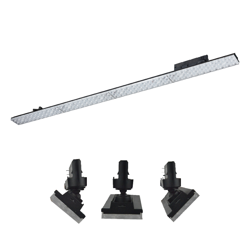 ΜΑΥΡΟ LED ΓΡΑΜΜΙΚΟ ΚΙΝΗΤΟ ΦΩΤΙΣΤΙΚΟ ΡΑΓΑΣ 40W 4000K 3-PHASE 90° 5600LM 230V AC Ra90 L1144MM 5YRS MARK4040B4M