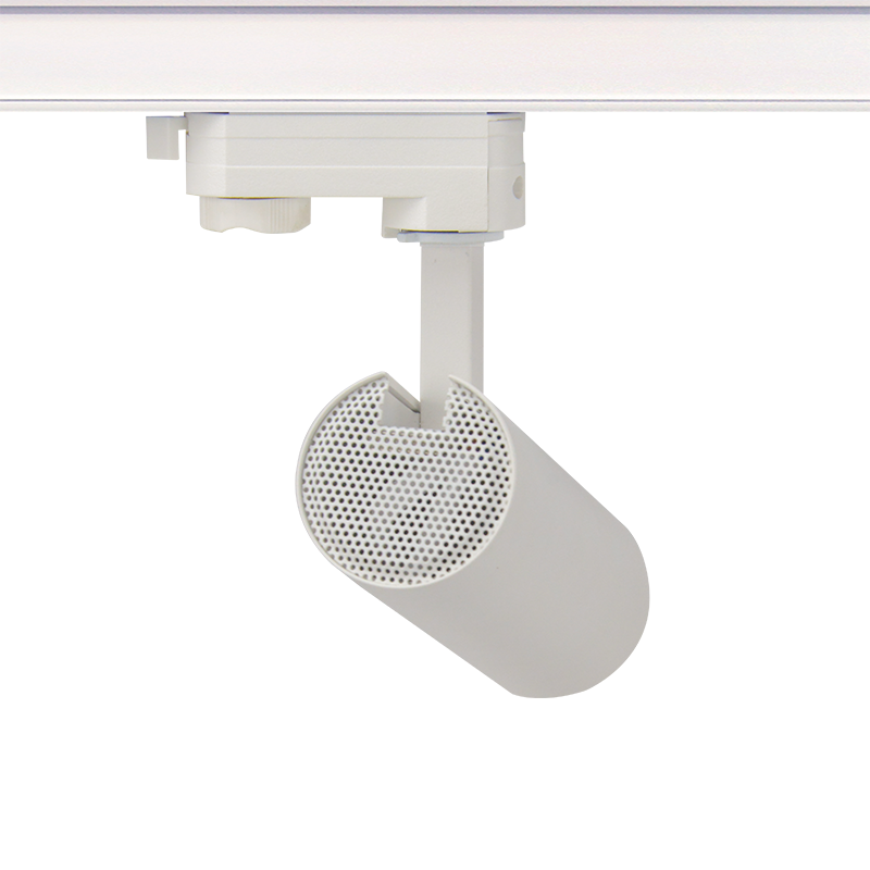 ΑΜΜΩΔΕΣ ΛΕΥΚΟ LED ΣΠΟΤ ΡΑΓΑΣ 10W 4000K 3-PHASE 36° 1050LM 230V AC Ra80 Φ55 153MM 5YRS SOLINE1040W4