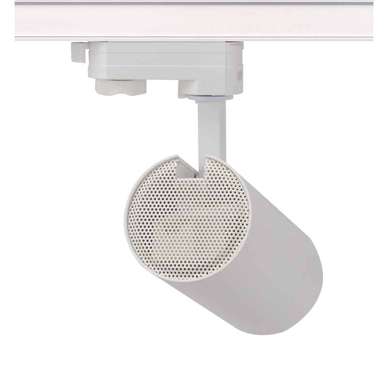 ΑΜΜΩΔΕΣ ΛΕΥΚΟ LED ΣΠΟΤ ΡΑΓΑΣ 27W 4000K 3-PHASE 36° 3150LM 230V AC Ra80 Φ74 170MM 5YRS SOLINE2740W4