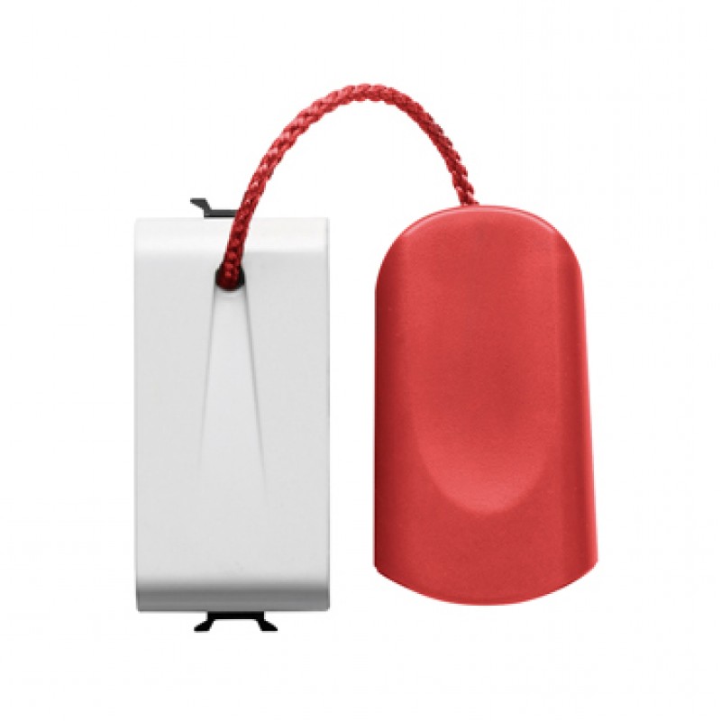 PUSH-BUTTON 1M 1P NO 16A PULL-CORD WHITE 331GW10136