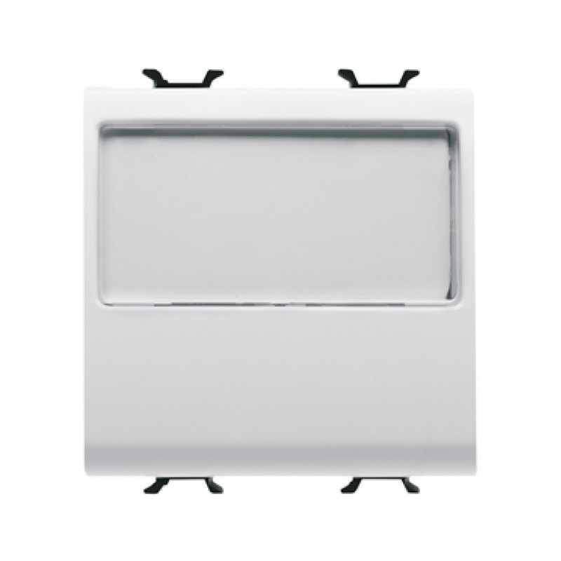 P-BUTTON 2M 1P NO 10A ILL NAME PL.WHITE 331GW10191