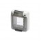 WATERTIGHT COVER FOR BOARD 2M 85X75MM FITTED FOR 1 PUSH BUTTONINDICATOR 331GW27401