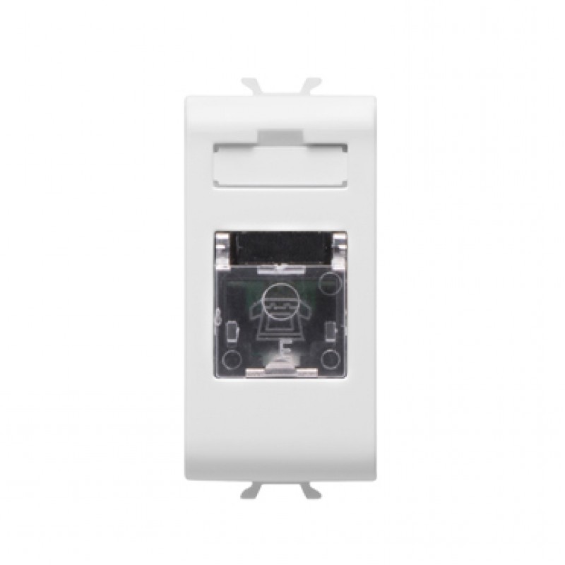 TELEPHONE CONNECTOR RJ11 1M WHITE 331GW10401
