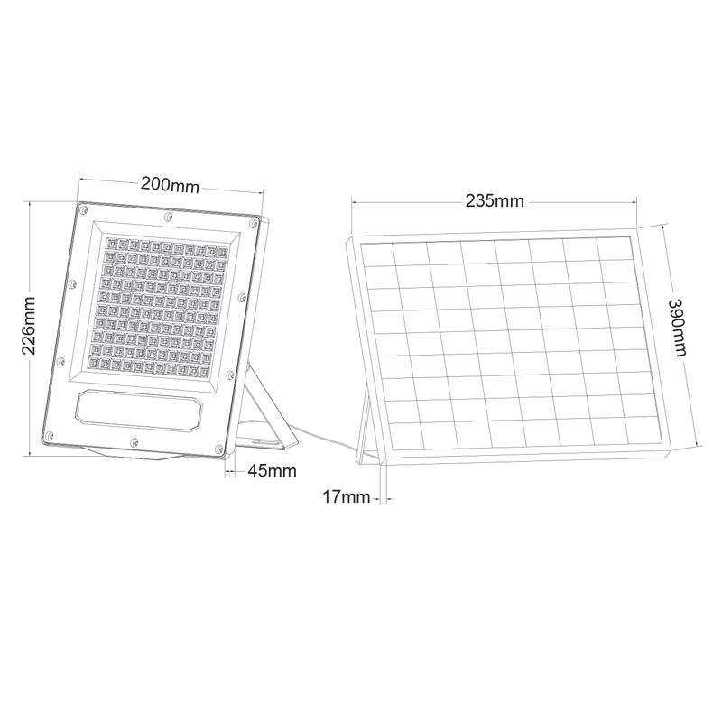 SOLAR SMD LED FLOOD LIGHT 120W 4000K IP66 90° Ra80 2YEARS GUARANTEE FLARE12040 SOLAR SMD LED FLOOD LIGHT 120W 4000K IP66 90° Ra80 2YEARS GUARANTEE FLARE12040