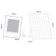 SOLAR SMD LED FLOOD LIGHT 300W 4000K IP66 90° Ra80 2YEARS GUARANTEE FLARE30040 SOLAR SMD LED FLOOD LIGHT 300W 4000K IP66 90° Ra80 2YEARS GUARANTEE FLARE30040