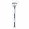 SQUARE LIGHT /POLE 3M +HEAD E27 EMPTY/ 8416