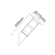 Wall garden light BT1008WU