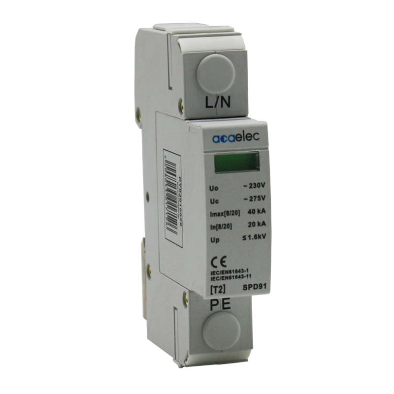 SPD SURGE PROTECTION T2 TYPE 1P 40kA DY02010029